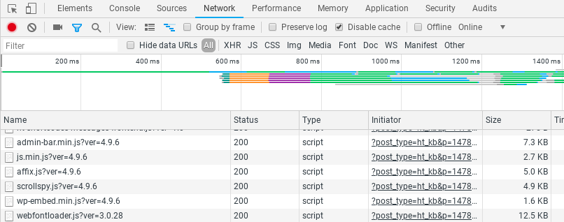 Inspect - Network