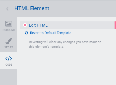 Code - Edit HTML