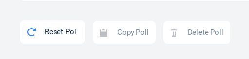 Reset, copy, and delete buttons
