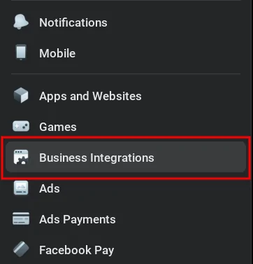 Facebook business integrations 2021