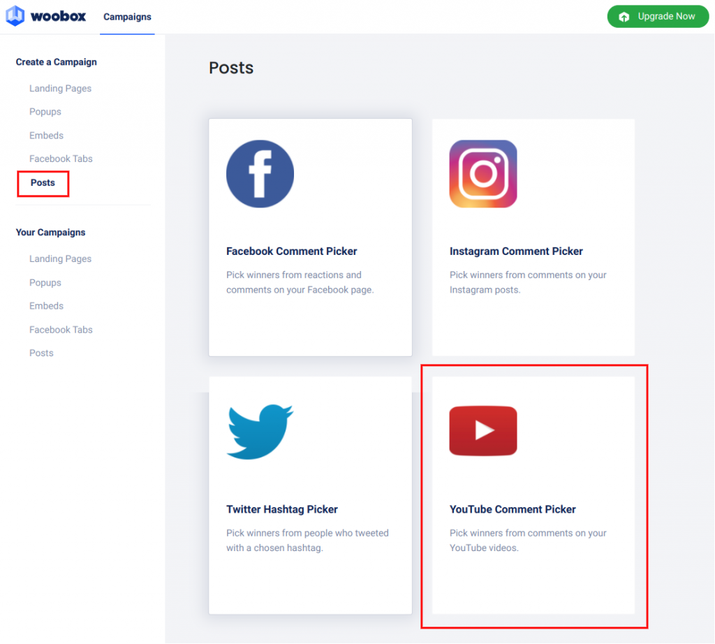 Posts - YouTube comment picker