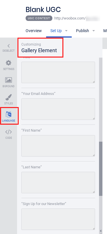 Customize voter data collection fields