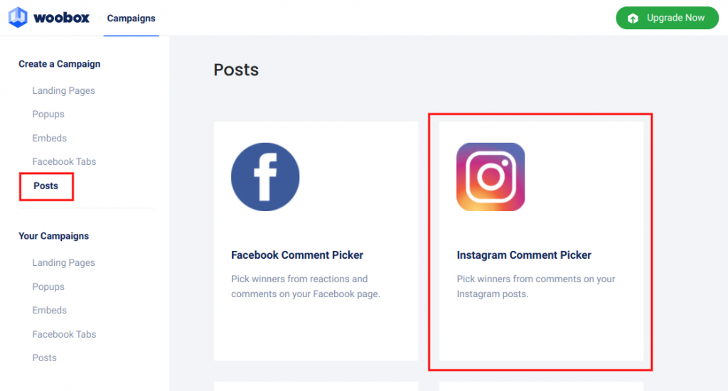 Posts - Instagram comment picker