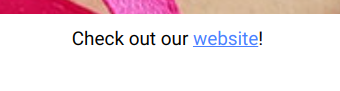 Text link on post entry page