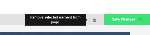 Delete element