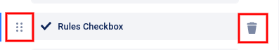 Move or delete rules checkbox