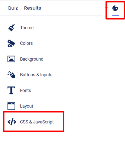 Design - CSS & JavaScript section
