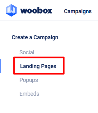 Campaigns - Landing Pages