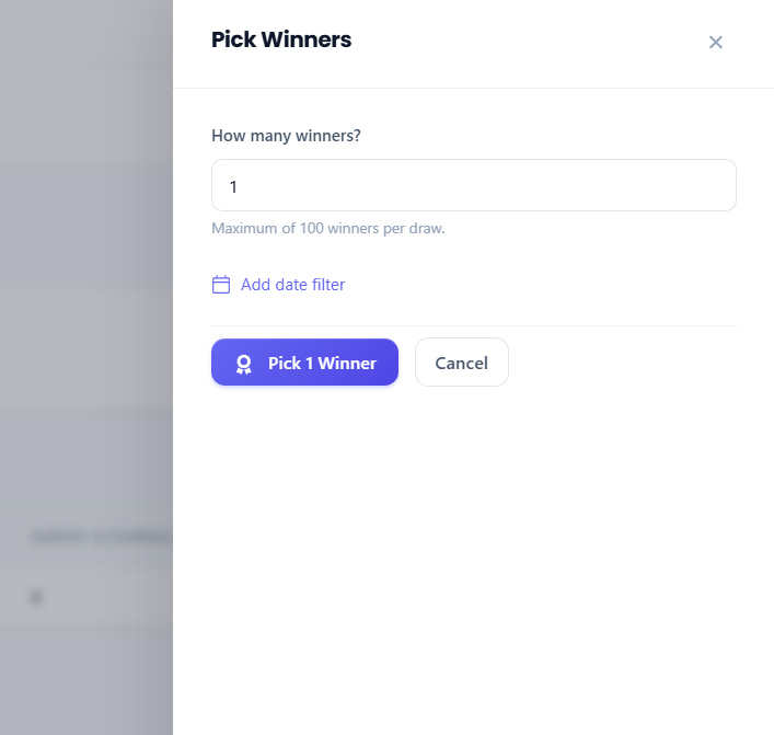 winner-picker panel 2026