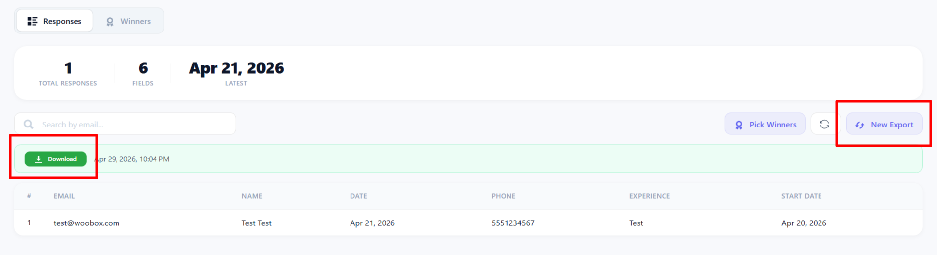 AI Builder Site - export entry data